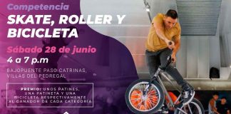 ¡Adrenalina en Paso Catrinas! SCOP te reta a la gran competencia de skate, roller y bici