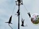 #VIDEO | Voladores de Papantla caen de más de 10 metros de altura en Tihuatlán