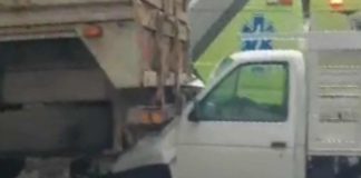 #Video | Camioneta choca contra retaguardia de camión descompuesto en el Libramiento Poniente de Morelia