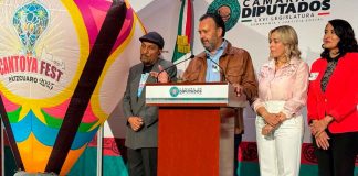 Julio Arreola presenta el Cantoya Fest 2025 en la Cámara de Diputados