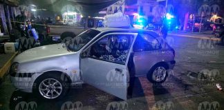 Empistolado dispara contra puesto de tacos y hiere a empleado, en Morelia