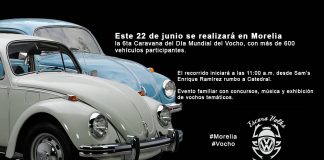 #VIDEO || Se presenta la 6ta Caravana del Día Mundial del Vocho en Morelia