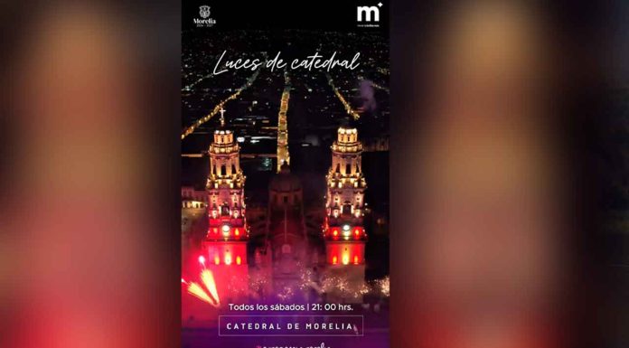 Hoy sábado vuelve el espectáculo “Luces de Catedral” ¡No te lo pierdas!