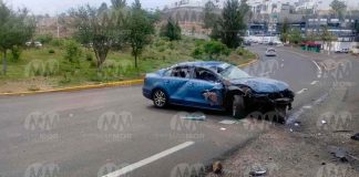 #VIDEO | Se registran 2 accidentes vehiculares en distintas vialidades de Morelia