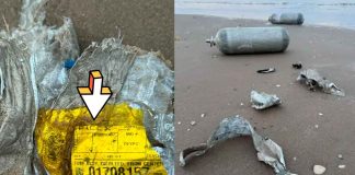Reportan residuos del cohete de SpaceX en playa de Tamaulipas