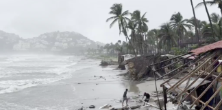 #VIDEOS | Tormenta Dalila deja destrucción y severos daños en su paso por Acapulco