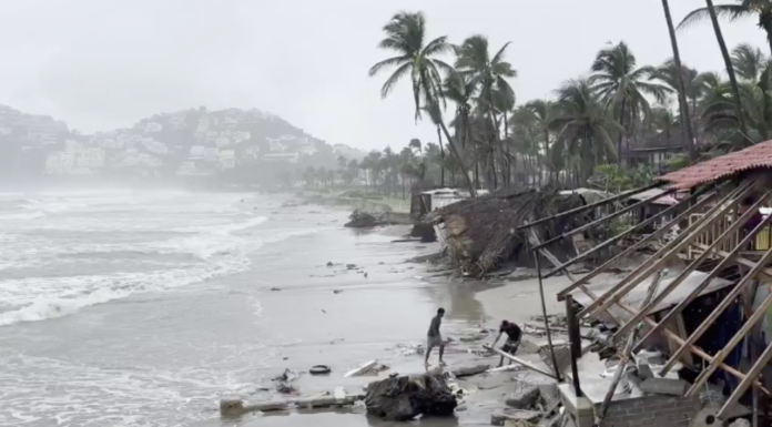 #VIDEOS | Tormenta Dalila deja destrucción y severos daños en su paso por Acapulco