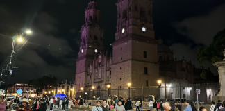 #VIDEO | Con “Another Day of Sound” regresó el espectacular encendido de Catedral