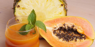 Piña, papaya y sandía, solas o en coctel contribuyen a una vida saludable