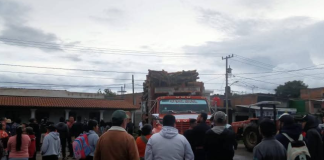 #VIDEO | Comuneros de Santa Fe de la Laguna exigen la liberación de 6 leñadores detenidos por la FGE