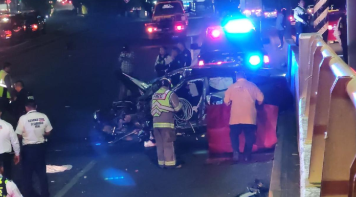 #VIDEOS #FOTOS | Choque entre combi Ruta Naranja y vehículo particular deja 4 heridos en el Libramiento Norte de Morelia