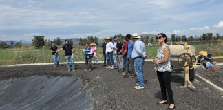 Arquitectos del Occidente de Michoacán visitan Planta Tratadora de Aguas Residuales en Zamora