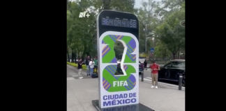 #VIDEO | Develan reloj con cuenta regresiva para Mundial 2026 en CDMX
