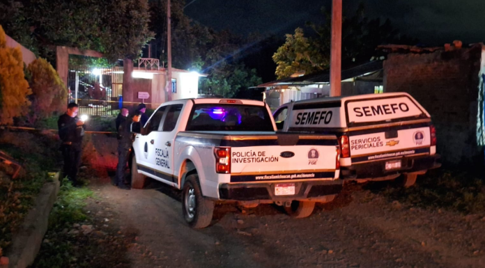 Pareja es asesinada a balazos frente a sus hijos, en Uruapan