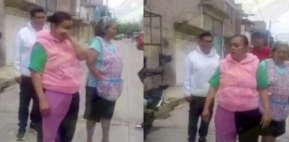 #México: Mujer acusa a ratero con sus papás y su mamá llora y lo defiende