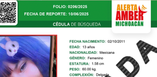 Localizan sana y salva a adolescente reportada como desaparecida en Morelia