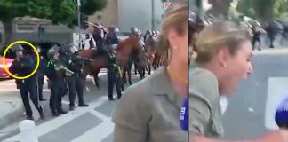 Periodista es herida con un disparo intencional durante redadas migratorias en Los Ángeles