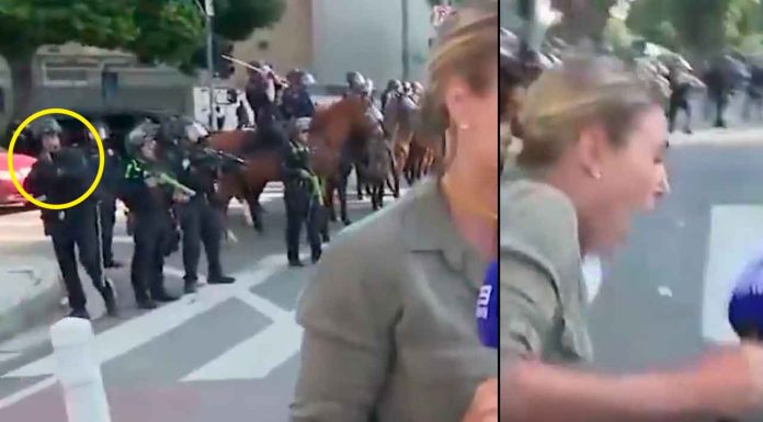 Periodista es herida con un disparo intencional durante redadas migratorias en Los Ángeles