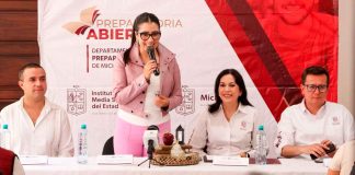 Presenta Yohana Mendoza preparatoria abierta en Ario, una promesa más cumplida por la educación