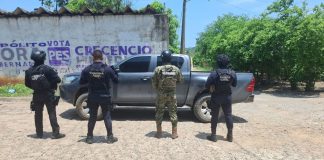 Dos fusiles y un vehículo asegurados en Lázaro Cárdenas: SSP