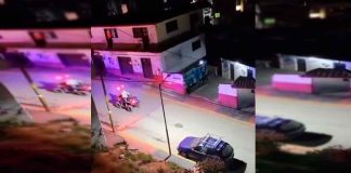#VIDEO || Poblana embarazada y ebria roba motopatrulla y protagoniza persecución