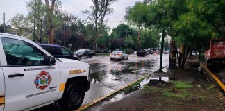 #VIDEO | Lluvia de esta tarde deja solo encharcamientos menores en Morelia