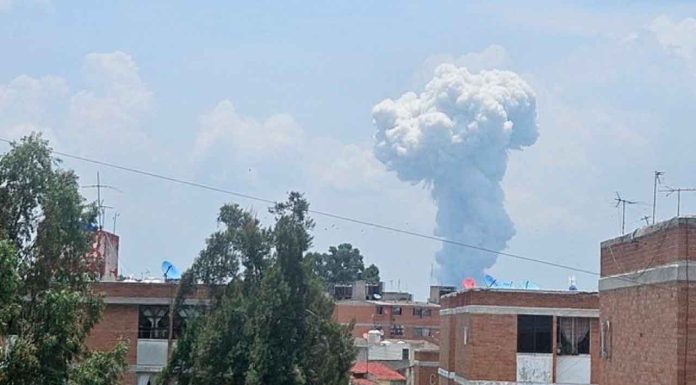 #VIDEO | Explosión sacude Tultepec se reportan dos heridos en Polvorín