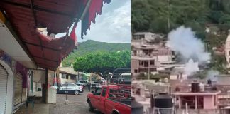 #VIDEO | Lanzan explosivo desde dron en el Centro de Benito Juárez; hay daños en la techumbre de un comercio