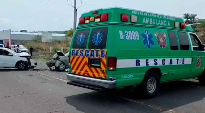 #VIDEO | Fatal choque en Zamora: Un muerto y un herido en el libramiento norte