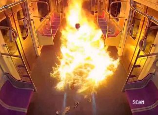 #VIDEO | Hombre provoca incendio en vagón del metro en Seúl tras divorciarse