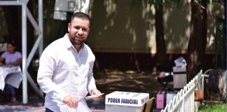 #EleccionesPoderJudicial | Reyes Galindo cumple con su obligación ciudadana y acude a votar en la elección del Poder Judicial