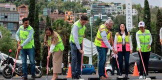 Refrenda Alfonso Martínez coordinación a favor de la seguridad vial en Morelia