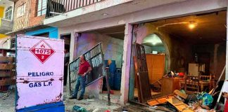 Estallido por fuga de gas deja un herido en domicilio de Zitácuaro