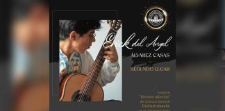 Talento mexicano brilla en guitarromanía: Erick del Ángel Álvarez Casas gana segundo lugar nacional