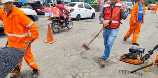 Gobierno de Morelia responde con acciones inmediatas de bacheo; interviene salida a Charo