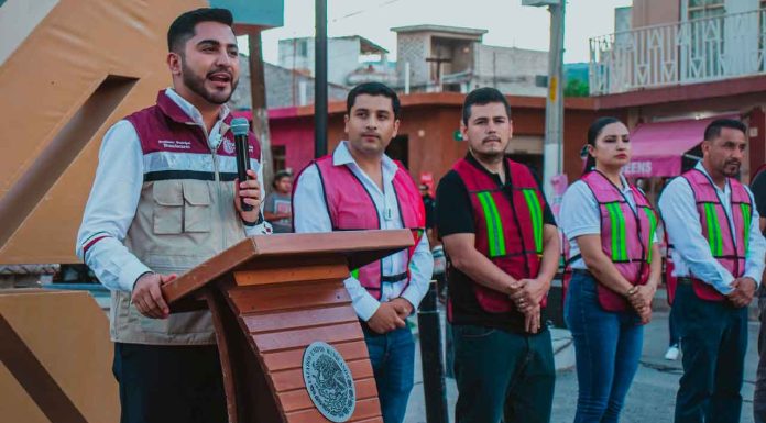 Inicia obra de pavimentación en la calle Hidalgo Poniente de Huandacareo