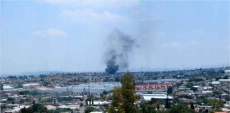 #VIDEO || Incendio en subestación eléctrica de la CFE en Querétaro