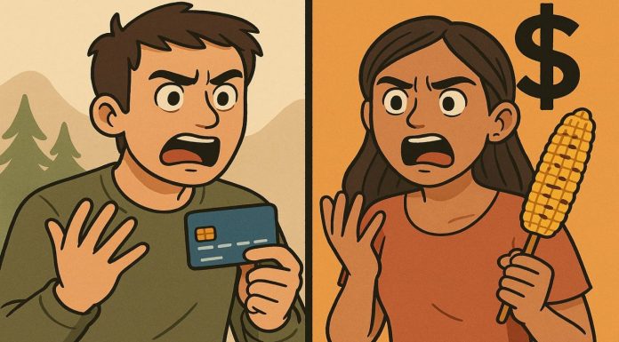 #VIDEO || Hombre indignado no entiende por qué en Nueva York cobran por entrar a tiendas