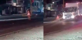 #VIDEO | Madre de familia es atropellada mientras caminaba en estado de ebriedad