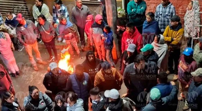 #VIDEO | Cheranenses linchan a presunto ladrón involucrado en el homicidio de un adulto mayor