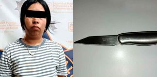 #México: Mujer acuchilla a su esposo por supuesta infidelidad; fue detenida