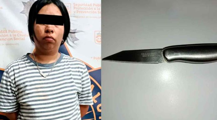 #México: Mujer acuchilla a su esposo por supuesta infidelidad; fue detenida