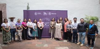 Secum inaugura muestra de indumentaria tradicional de Nuevo Parangaricutiro