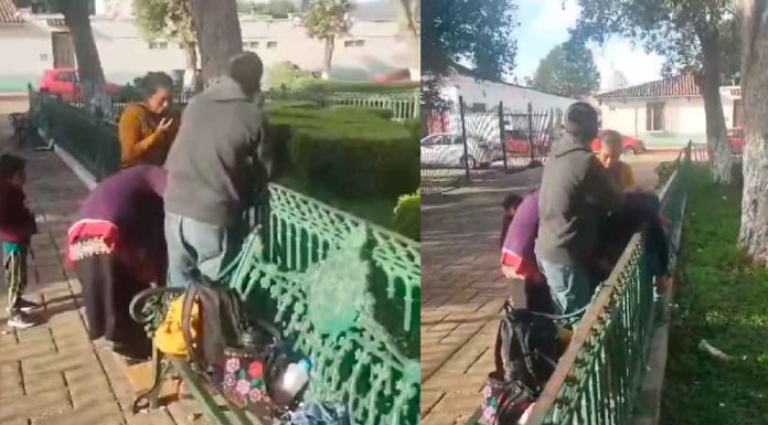 #VIDEO | Mujer indígena casi da a luz en un parque tras serle negado el acceso al hospital #México