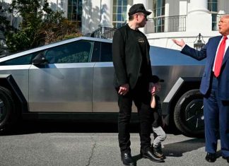 Tesla se desploma 14% en la bolsa tras pleito entre Donald Trump y Elon Musk