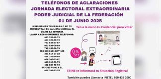 Si no localizas tu casilla o no te encuentras en la lista nominal, el INE te apoya el día de la jornada electoral