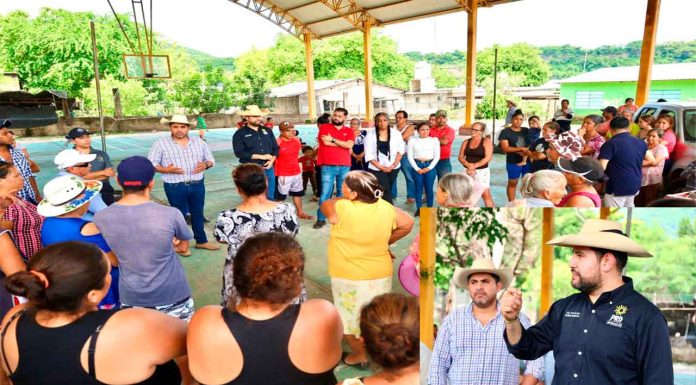 Octavio Ocampo participa en jornada de apoyo a población de Tuzantla