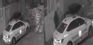 #VIDEO | #México: Captan a policía robando autopartes en plena calle