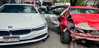 #Seguimiento || Automovilista muere al sufrir infarto y choca contra 2 vehículos, al sur de Morelia