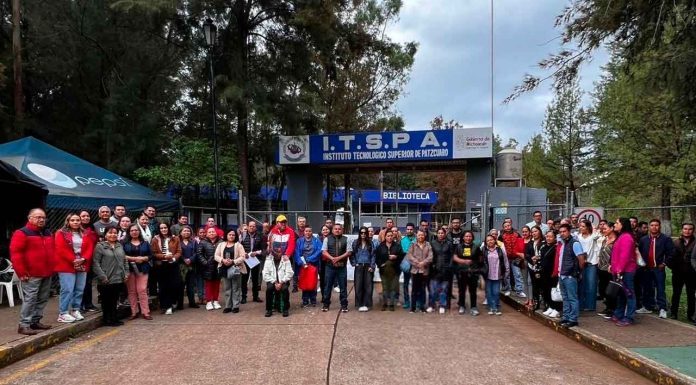 Paro de labores en el Tecnológico de Pátzcuaro por falta de pagos